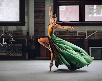 Ballet photography art print, ballerina art poster, girl's room decor, pointe shoes, modern dance picture, dance photo