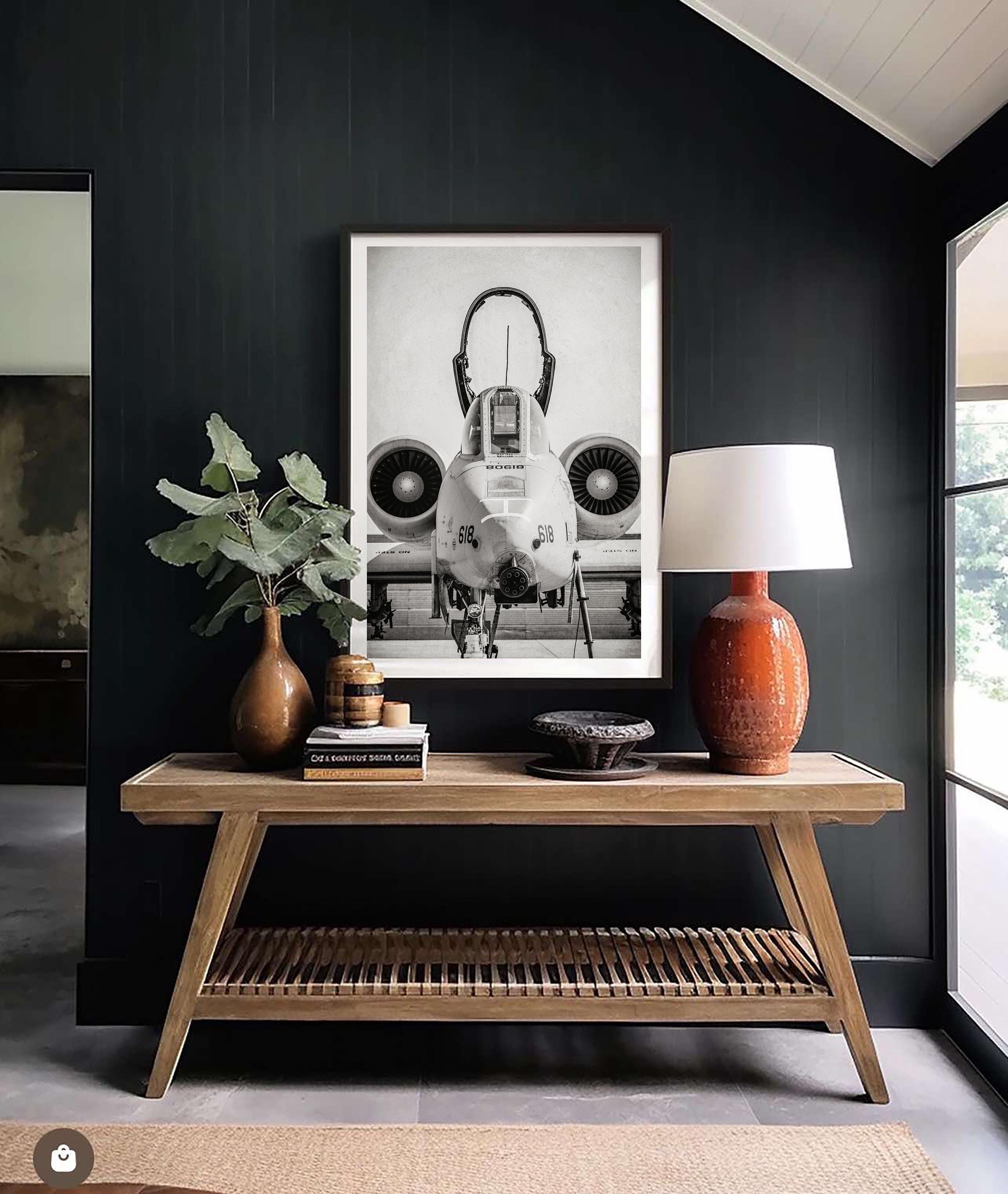 A10 イボイノシシの絵、A10 イボイノシシのポスター、白黒写真、愛国的