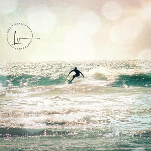 Beach photography, surfing picture, ocean surfer picture, cottage core pastel art, Mavericks beach, surfing poster, boy&#39;s room decor