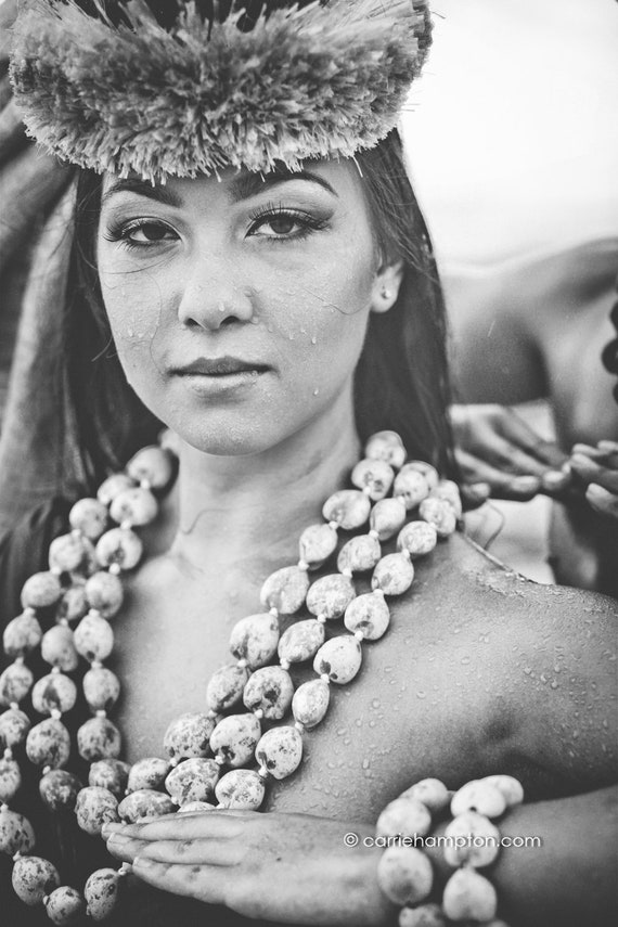Hawaiian Woman Coconut Image & Photo (Free Trial)