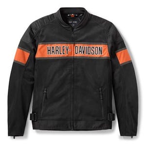Harley Davidson Mens Leather Jacket Orange - Etsy