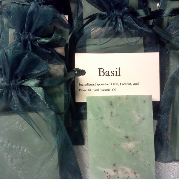 Fresh Basil Handcrafted Soap