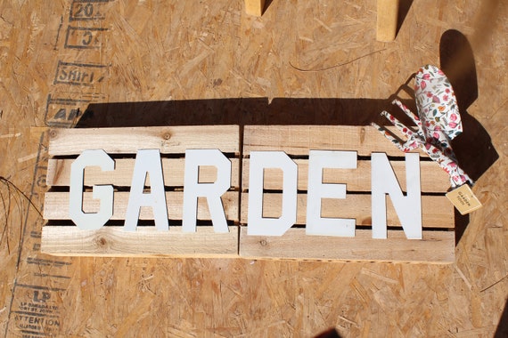 Vintage Metal Letters Marquee Letters Sign Garden Etsy