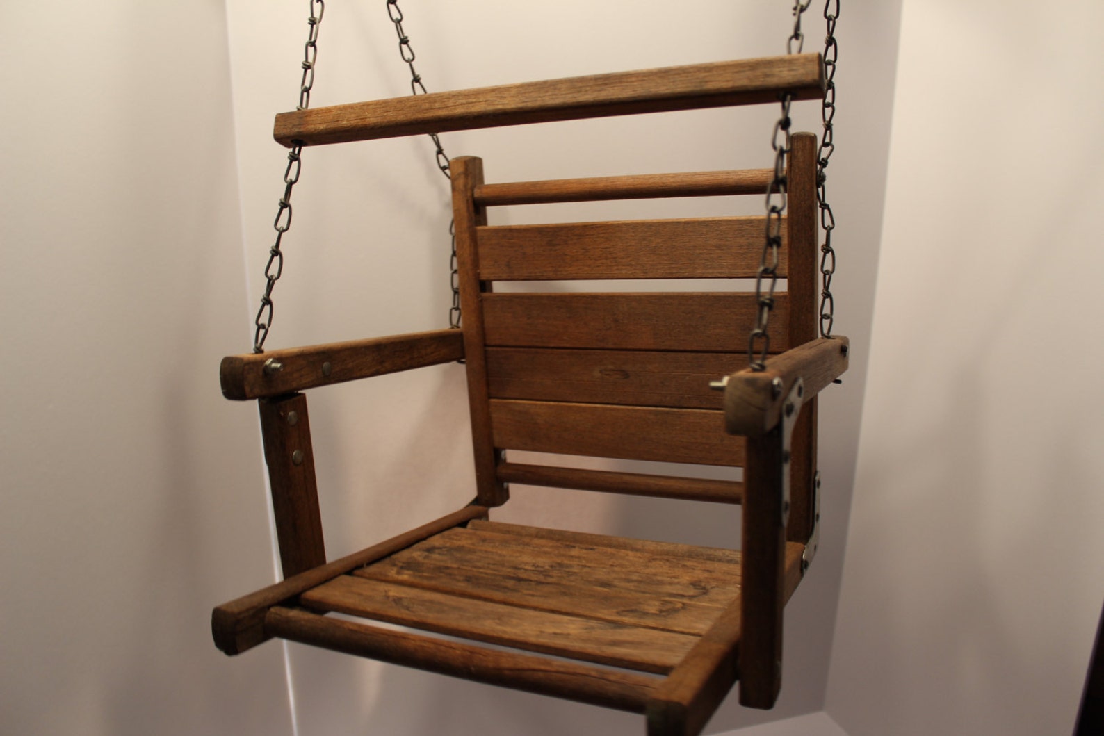 1950's Wooden Baby Swing Antique Baby Decor Etsy