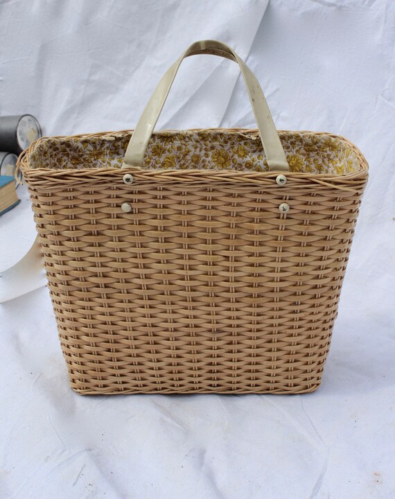 plastic basket purse
