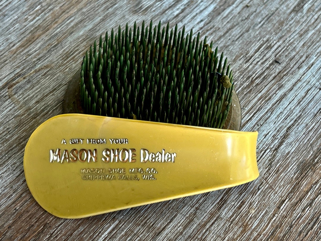 Vintage Advertising Shoe Horn Plastic Shoe Horn Mason Shoe Etsy Canada