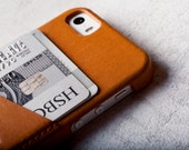 Mujjo Leather iPhone 5s Wallet Case - Tan