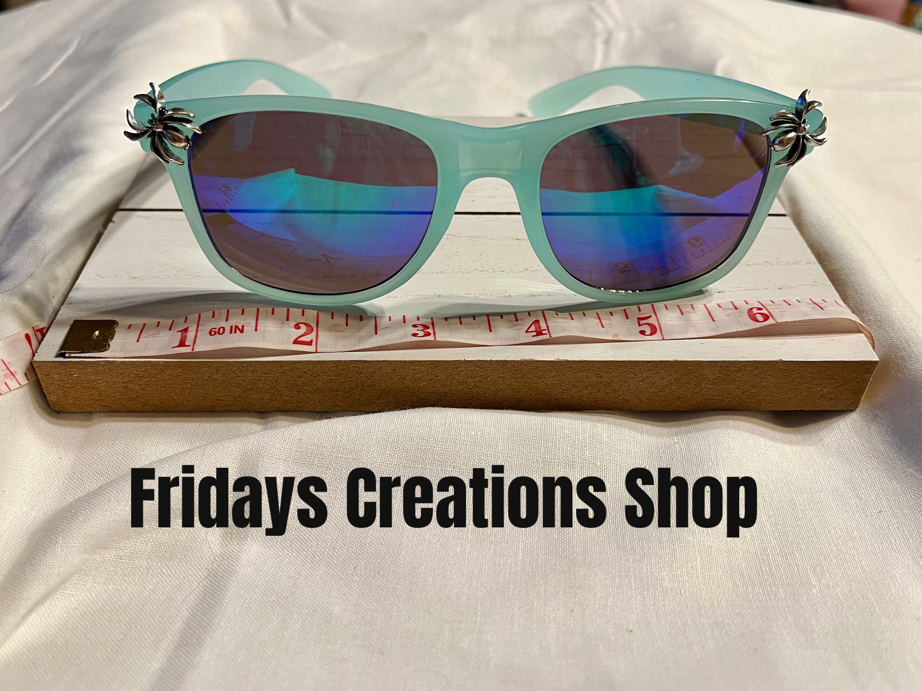 Mint Green Sunglasses - Etsy display picture 1