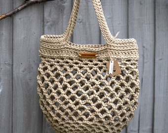 Crochet Market Rope Bag