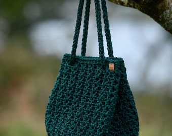 Crochet  Rope Bag