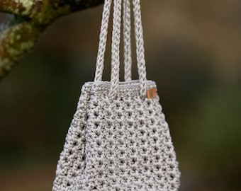 Crochet  Rope Bag