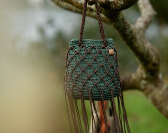 Crochet  Rope Bag