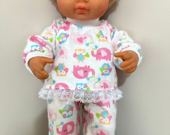 Dolls Clothes Made To Fit 38cm Miniland Dolls.  Pyjamas