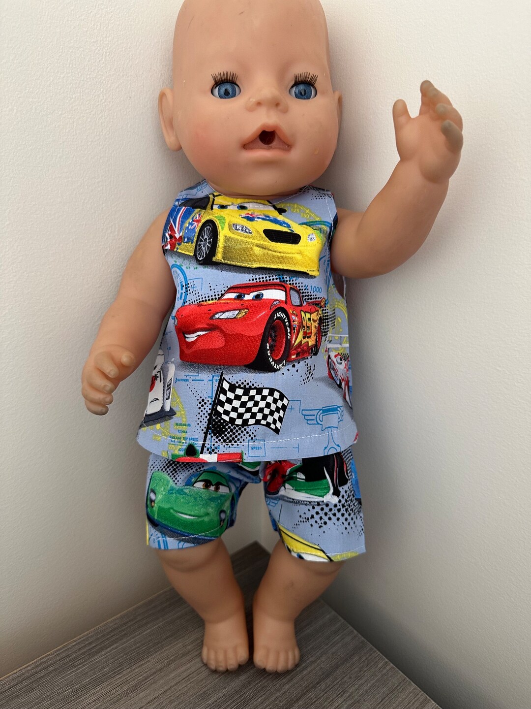 Baby Born Dolls Clothes. 2 Piece Singlet Set - Etsy