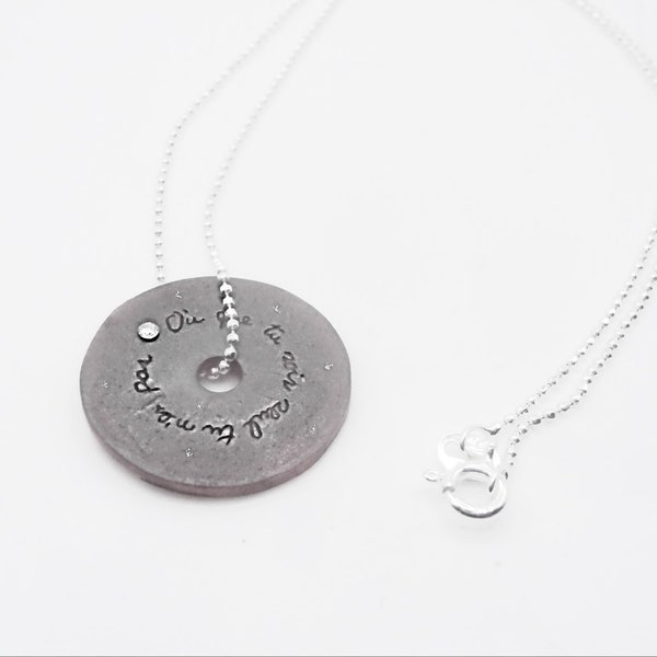 Special link for Fellow traveler's Sterling Silver and Diamond Necklace