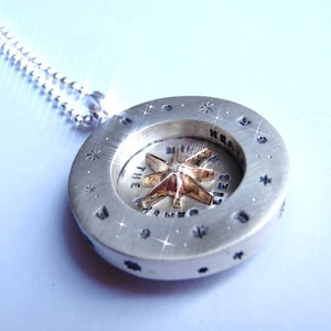 Junior Compass Vessel Sterling Silver