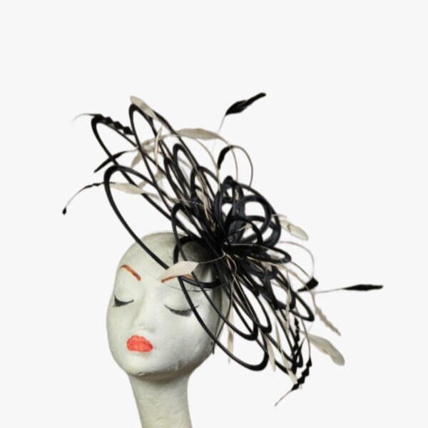 Cream Fascinator Etsy UK