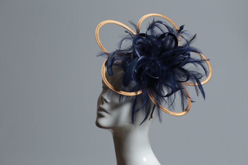 navy and gold hatinator