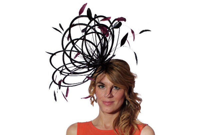 excellence Feather Fascinator 