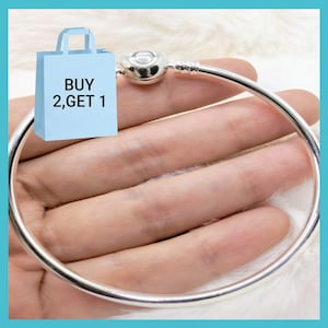 Logo Clasp Bangle,Sterling silver pendant, bracelet pendant