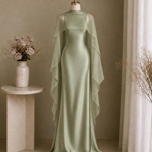 sage green mother of bride dresses Dress CI:China