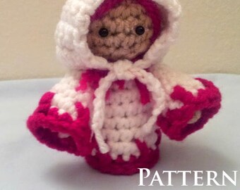 Crochet Little Magess Pattern - INSTANT DOWNLOAD - Crochet PDF Pattern - Final Fantasy Inspired