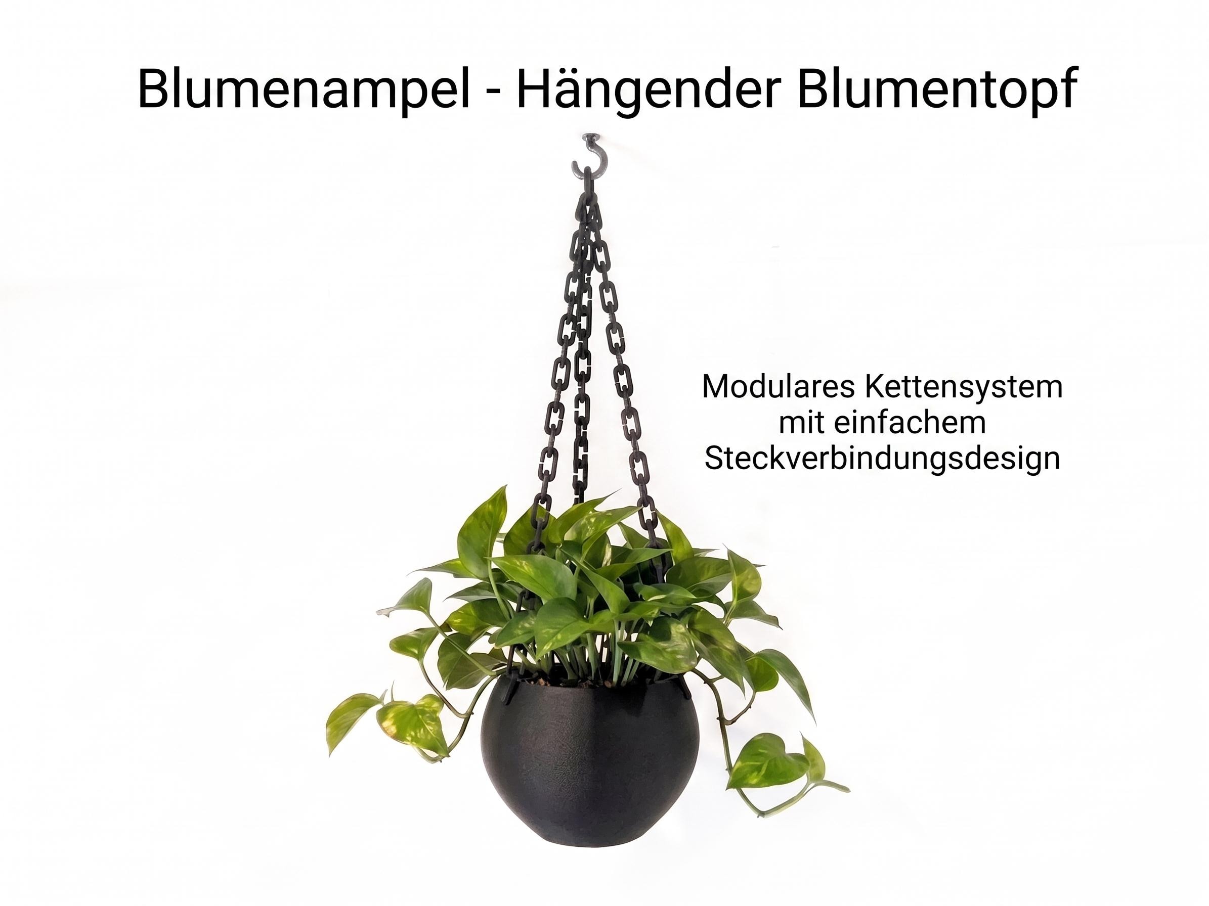 Hängender blumentopf