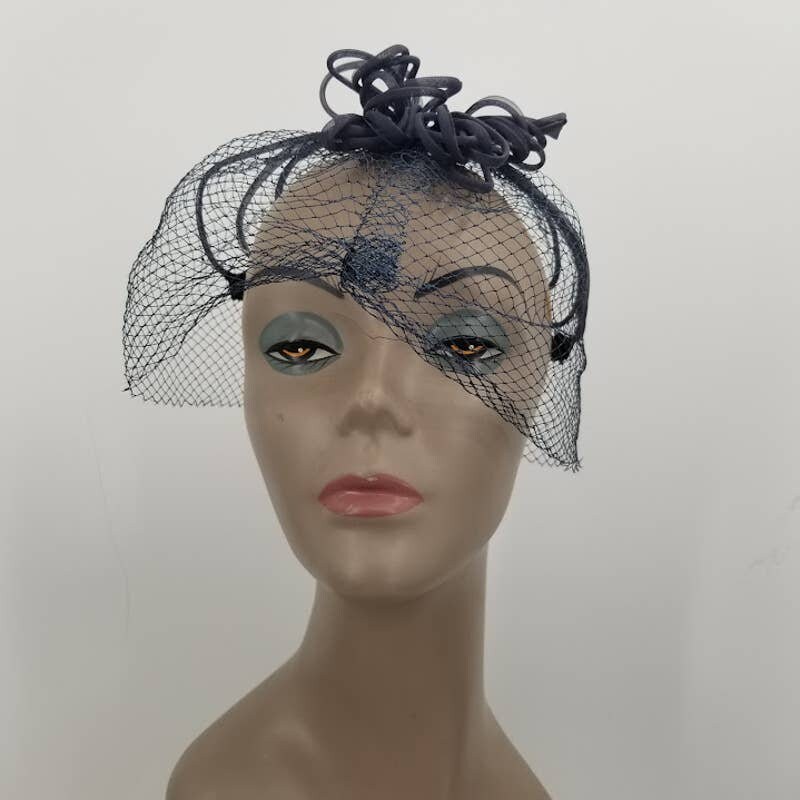Vintage Whimsy Hat Netting Veil Hat 