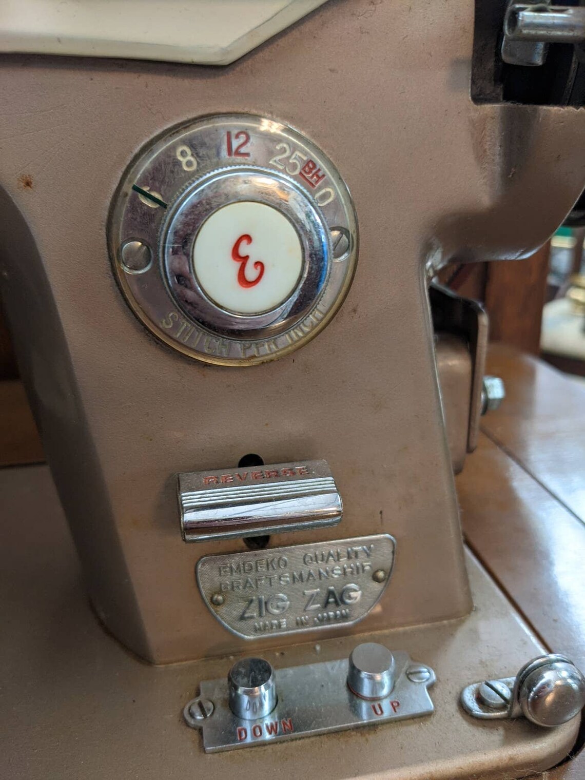 Emdeko Made in Japan Vintage Electric Antique Sewing Machine Etsy
