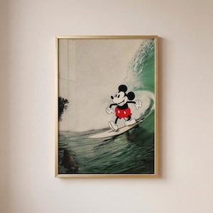 Mickey Mouse Surf - Etsy