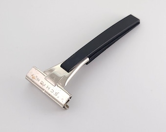 Schick Type L1 Triangle Stamp Cleaned Polished Vintage Injector Safety Razor