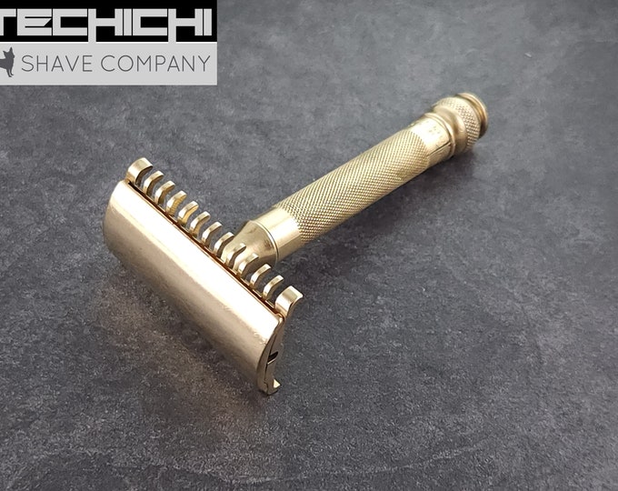 Gillette Ball End New Vintage Double Edge Safety Razor Made in Canada