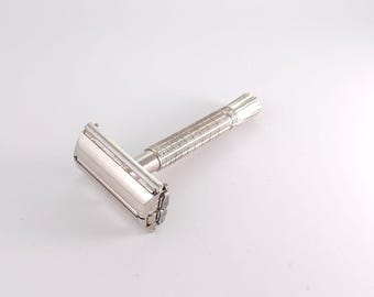 Gillette Flare Tip Super Speed F1 1960 Cleaned Polished Vintage Double Edge Safety Razor