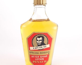 Pinaud Special Reserve 1.5oz Full NOS Glass Bottle Vintage Aftershave