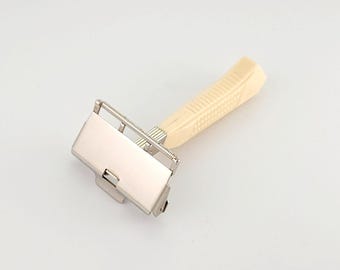 GEM Featherweight Cleaned Polished Vintage Single Edge Safety Razor
