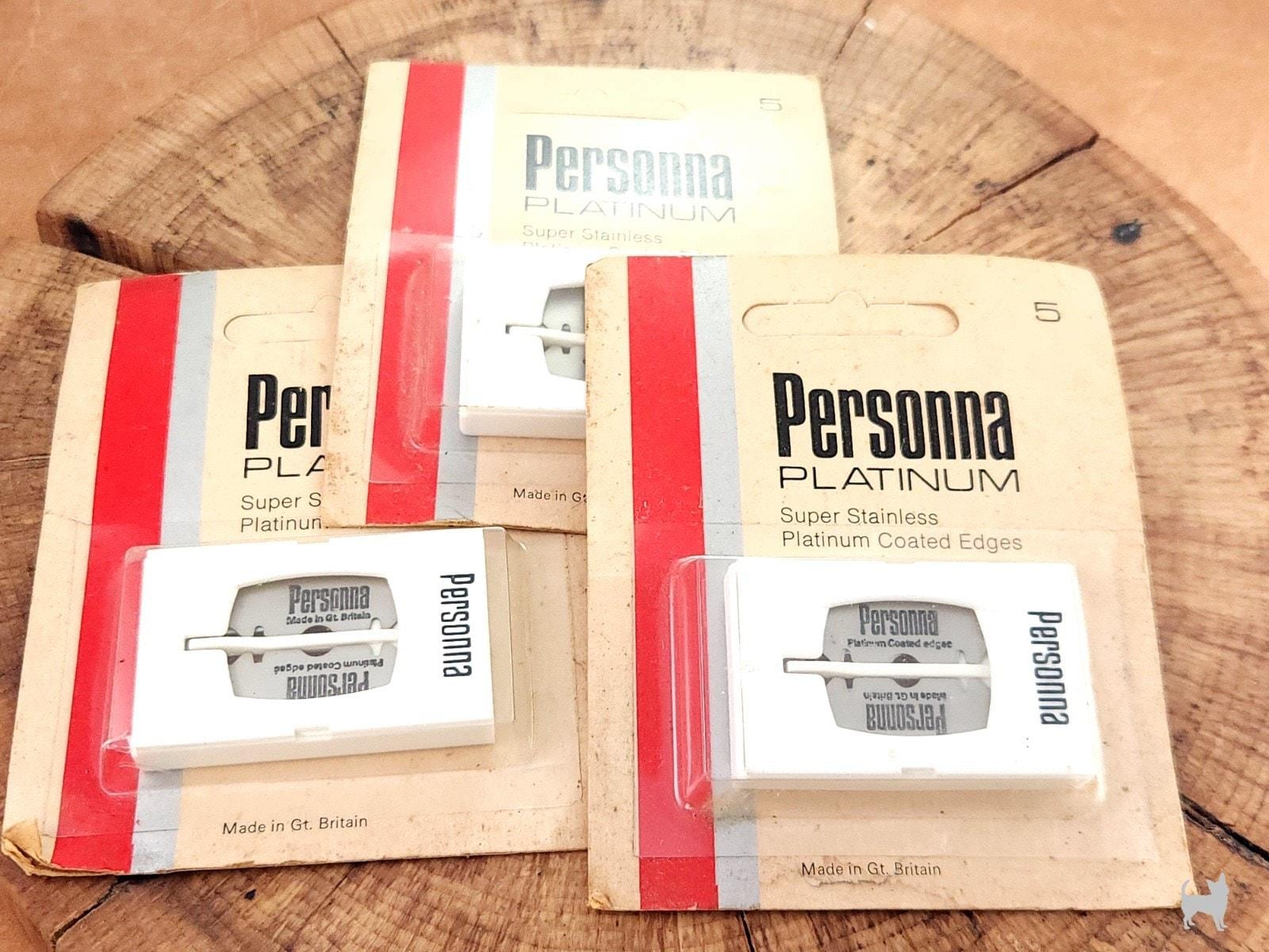ペルソナ プラチナ VTG DE カミソリ刃 - 3個セット - 15枚刃 - Etsy 日本