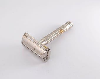 Gillette Flare Tip Super Speed F1 1960 Cleaned Vintage Double Edge Safety Razor