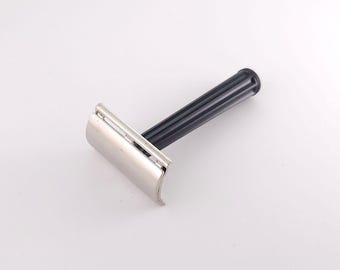 Gillette Bakelite Tech X1 1952 Cleaned Vintage Double Edge Safety Razor