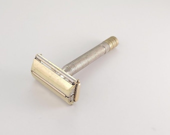 Gillette 40s Style Super Speed Y2 1953 Cleaned Vintage Double Edge Safety Razor