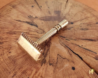 Maquinilla de afeitar de seguridad de un solo filo GEM Micromatic Open Comb VTG