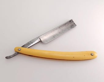 Antikes 19th Century The Victor Rasiermesser Pre 1890 - Restaurierter Kohlenstoffstahl Shave Ready