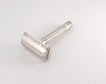 Gillette Flare Tip Super Speed E3 1959 Cleaned Vintage Double Edge Safety Razor