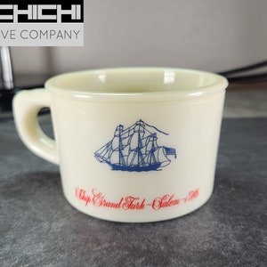 Vintage Old Spice Shave Mug - Late Glass Mug 04