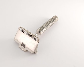 GEM Junior 1912 Cleaned Polished Vintage Single Edge Safety Razor
