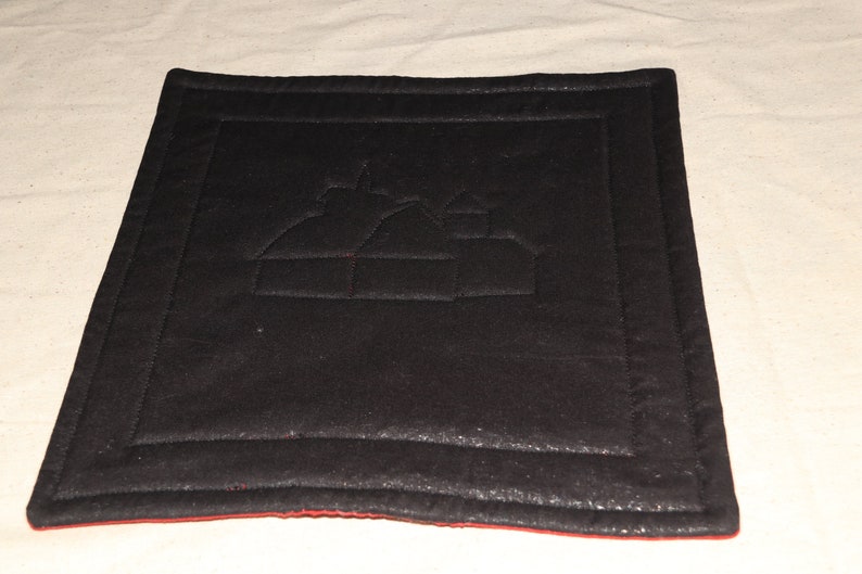 Quilted Hot Pad 11 Fabric Trivet