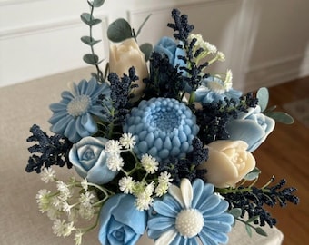 Scented Wax Flower Bouquet
