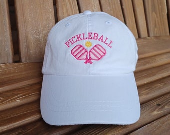 Custom Pickleball Hat, Hat for Pickleballer, Pickleball Social Club Hat, Pickleball Gift, Gift For Pickleball Enthusiast, Team Hat