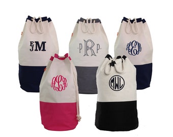 Personalized Laundry Bag, Dorm Laundry Bag, Graduation Gift, Laundry Bag for Dorm