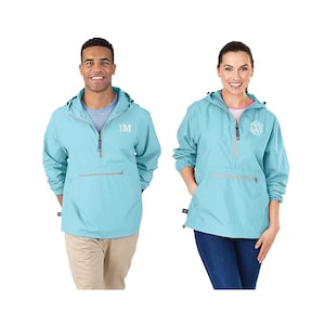 Monogrammed Pack-N-Go Windbreaker: Personalized Unisex Coach Jacket