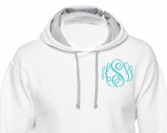 Pullover Hoodie Sweatshirt with Monogram